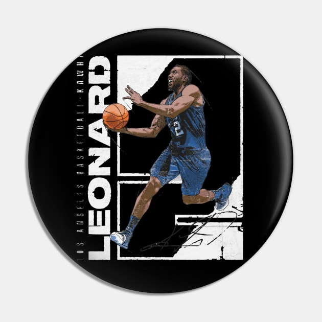 Kawhi Leonard Los Angeles C Stretch Pin by Buya_Hamkac