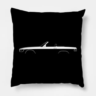 Mercedes-Benz SL Roadster (R107) Silhouette Pillow