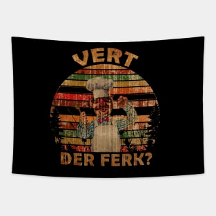 Vintage Vert Der Ferk Tapestry