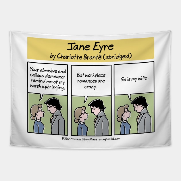 Jane Eyre (abridged) Tapestry by WrongHands