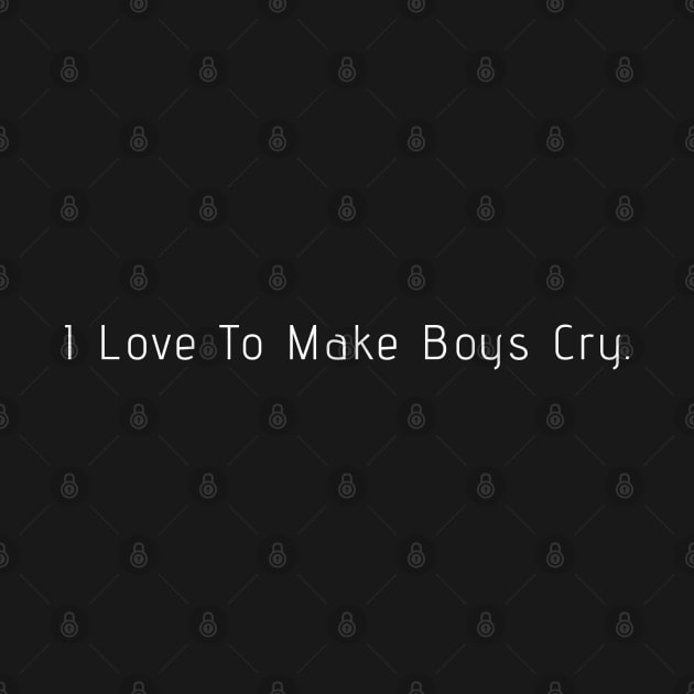 I love to make boys cry by just3luxxx