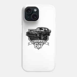 67 Mustang Fastback Phone Case