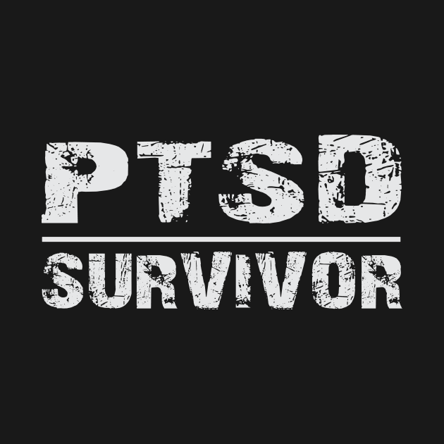 PTSD Survivor Premium T-Shirt Model B by SheepDog