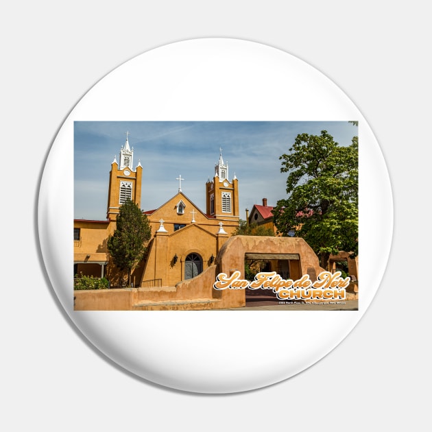 San Felipe de Neri Church Pin by Gestalt Imagery