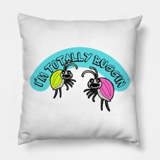 90s - I&#39;m Totally Buggin Pillow