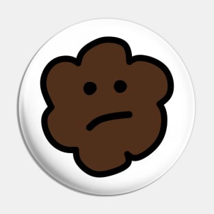 Poop Office Logo Pin