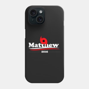 Hurricane Matthew Phone Case