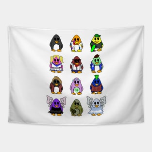 All Penguins Tapestry