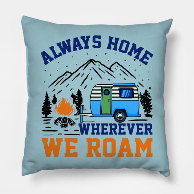 always at home Pillow by White Rabbit