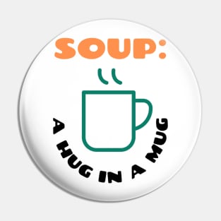 Mark Corrigan loves soup Pin