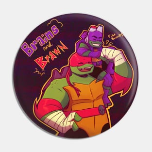 Brains and Brawn! Pin