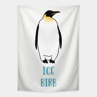 ice birb - penguin doodle Tapestry