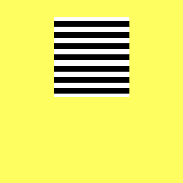 yellow and black with white stripes by erichristy