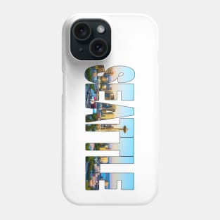 SEATTLE - Washington USA golden hour glow Phone Case