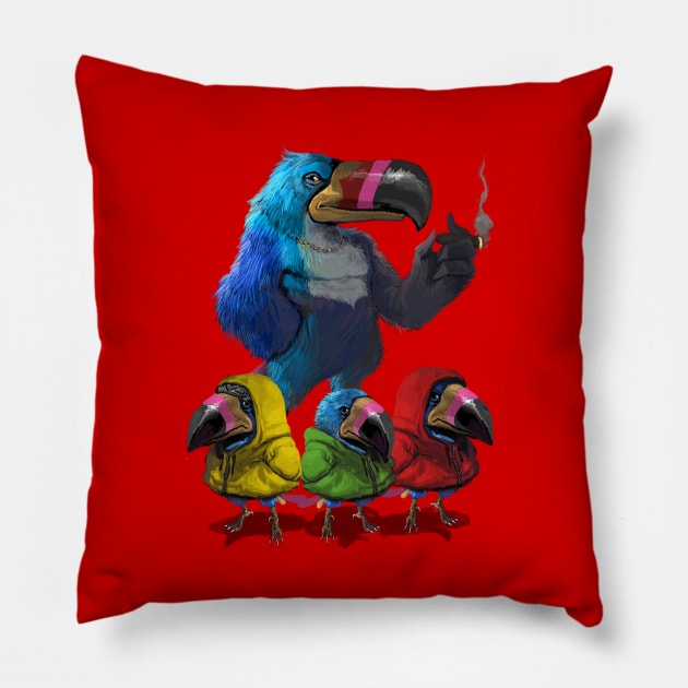 UNCLE SAM Pillow by Strider