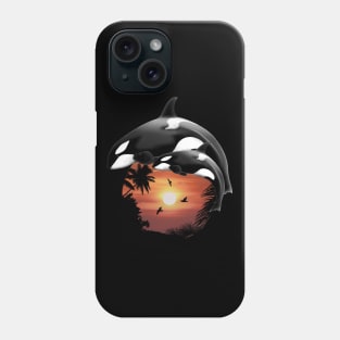 Orca Killer Whales Phone Case