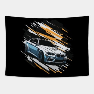 BMW M5 F10 Vintage Car Tapestry