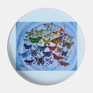 Butterflies of the World IV Pin