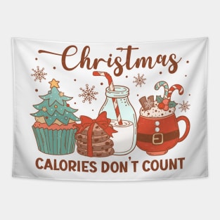 Festive Hot Holiday Drinks: Christmas Calories Don't Count Tapestry