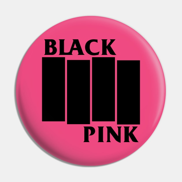 Black Pink Pin by TANGKORAK