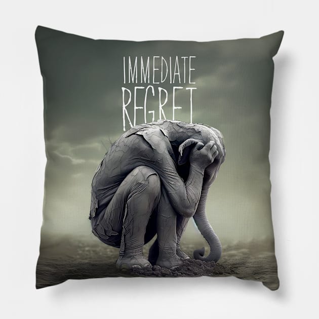 The Republican Party: Immediate Regret Pillow by Puff Sumo