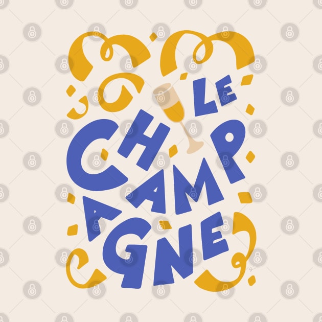 Le Champagne French by lymancreativeco