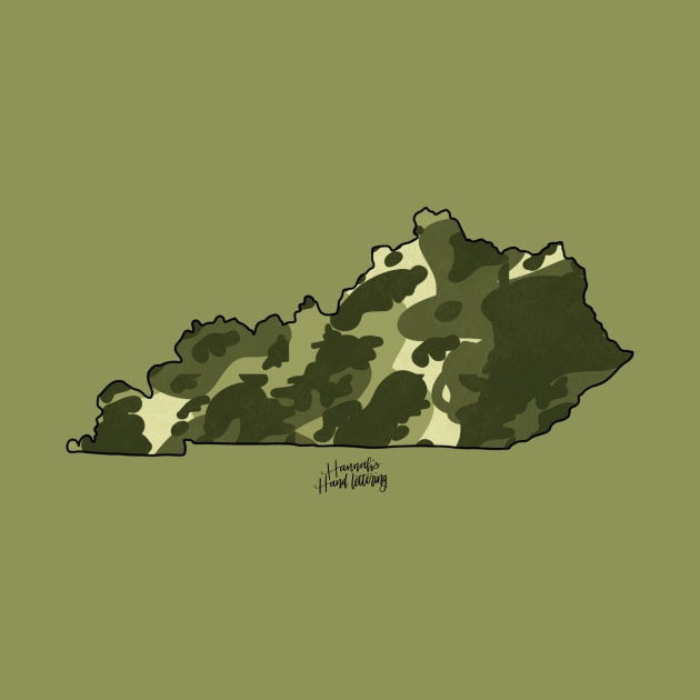 Camo Kentucky by Hannah’s Hand Lettering