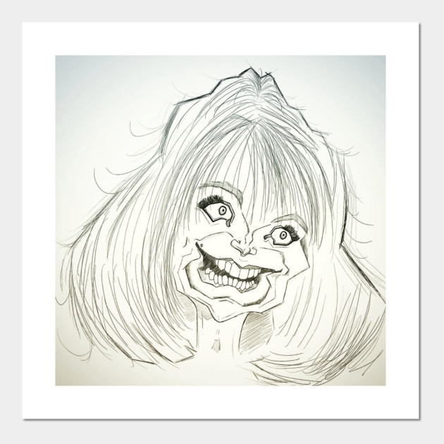 Goldie Hawn Caricature Goldie Hawn Posters And Art Prints Teepublic Au