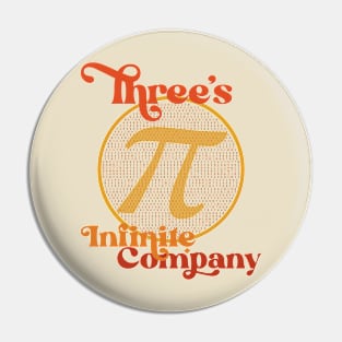 Groovy Pi Three's Infinite Company Pin