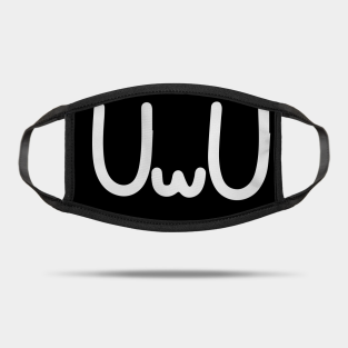 Uwu Face Masks Teepublic