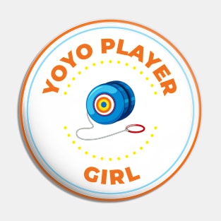 Yoyo player girl Pin