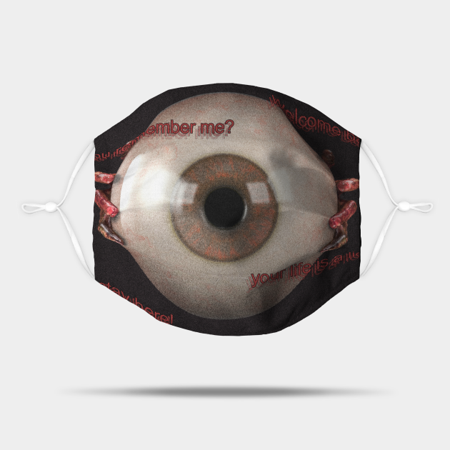 Weirdcore Aesthetic Human Eye Eyeball Strangecore Weirdcore Mask