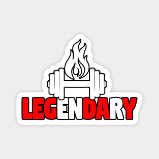 Legendary Leg Day Magnet