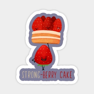 Strong Berry Cake Magnet