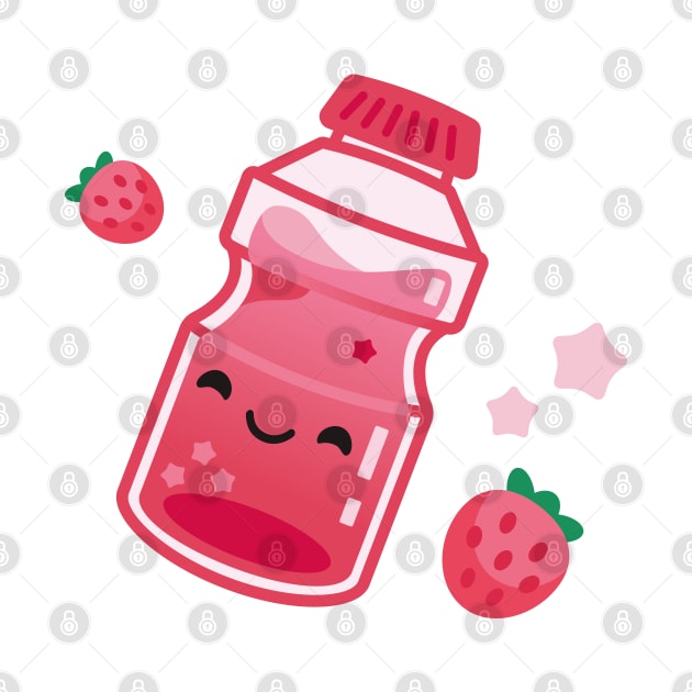 Strawberry soda by lucky-artisan