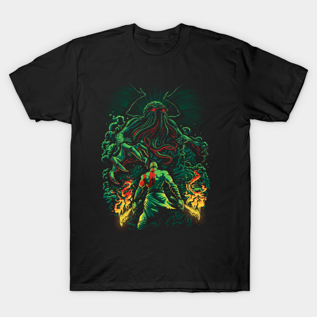 Clash of the old gods - Cthulhu - T-Shirt