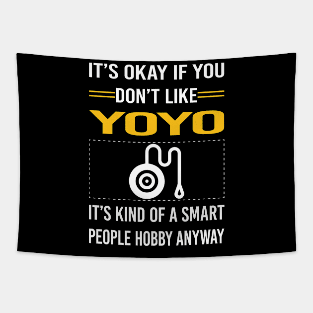 Funny Smart People YoYo Yo-Yo Tapestry by Happy Life