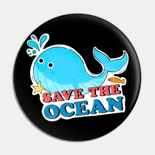 Save the Ocean Pin