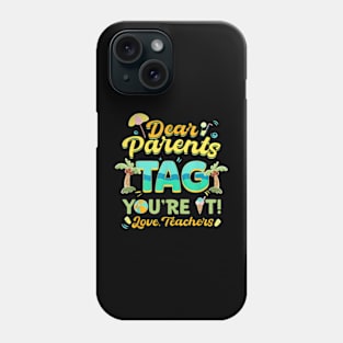 Tag Last Day Of School Summer Out Teachers Kids Phone Case