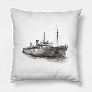 Ocean life - Ship Pillow