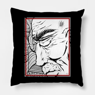 Face with Abstract Pillow