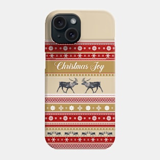 Christmas Joy - Christmas Reindeers Phone Case