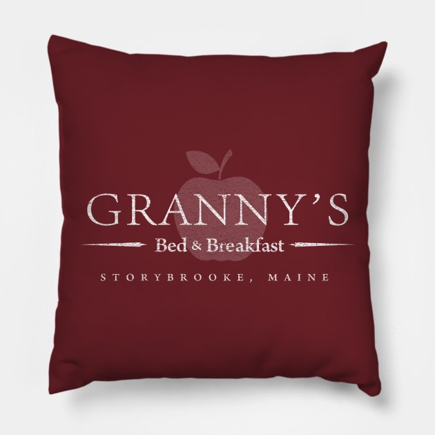 Enchanting Bed and Breakfast Pillow by Heyday Threads