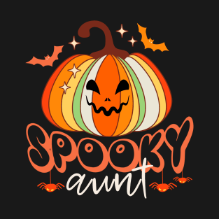 Spooky Halloween Aunt T-Shirt