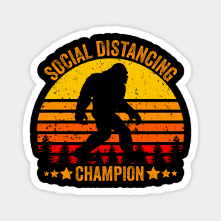 Social Distancing Champion Magnet