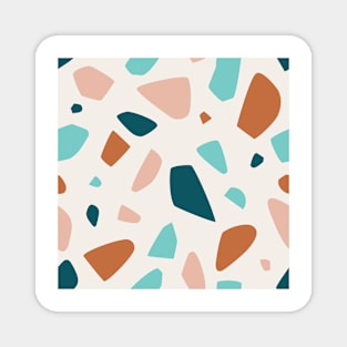 Terrazzo Abstract Pattern Magnet