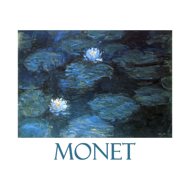 Waterlilies (1897) by Claude Monet by Naves