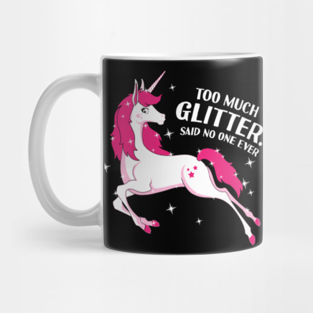 Unicorn Glitter Pink Colored Magic Cute Gift Unicorn Mug