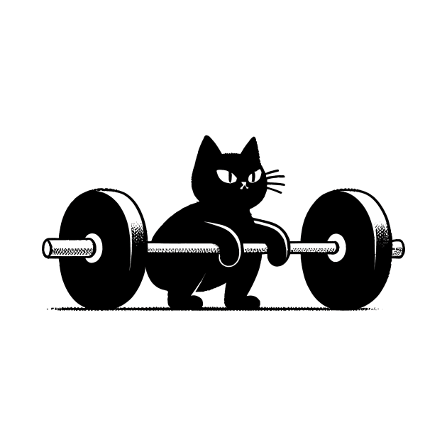 Feline Deadlift Whiz by Purrformance Wear