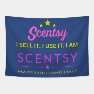 i sell it, i use it, i am scentsy independent consultant Tapestry